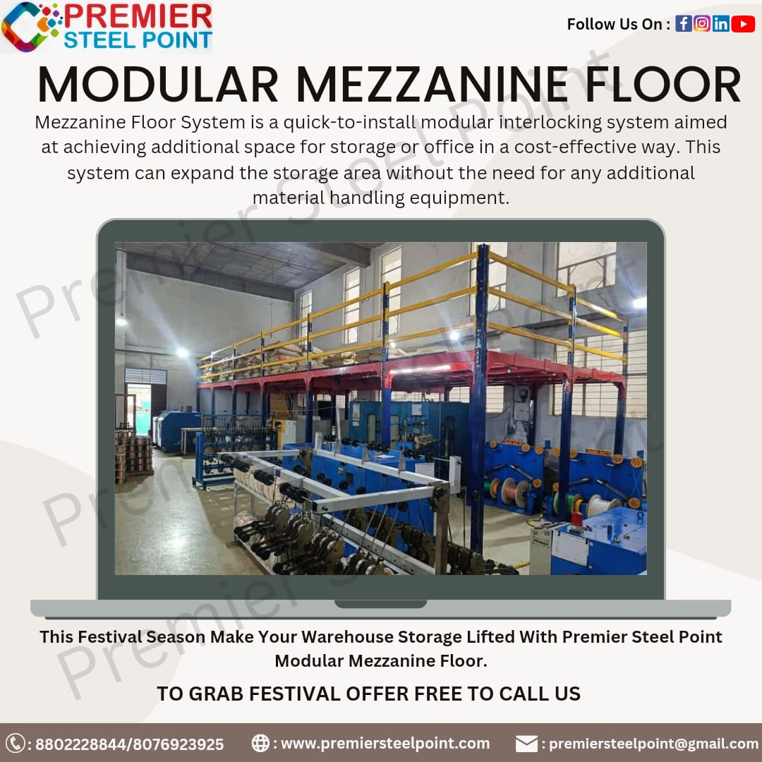 Modular mezzanine floor